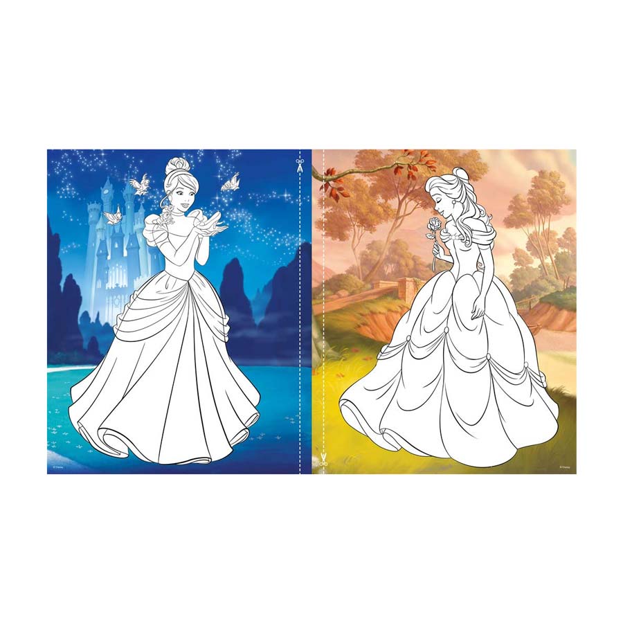 Disney The Ultimate Coloring Book: Princess – Lex and Summer