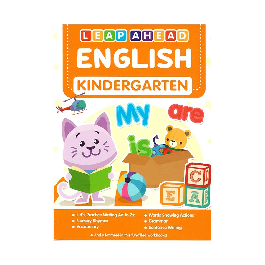 Leap Ahead Kindergarten Set Of 3 (English, Math & Science)