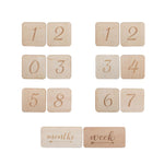 Load image into Gallery viewer, Wooden Milestone Cards 7 pc Set
