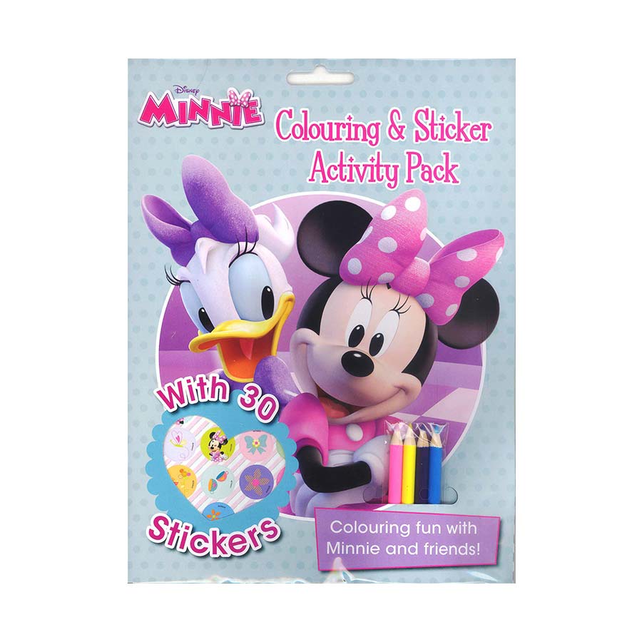 Disney Coloring & Sticker Activity Pack - Minnie (And Daisy)